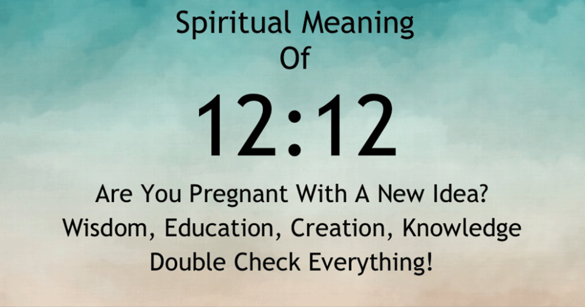 12:12 – Is it Happening to You?