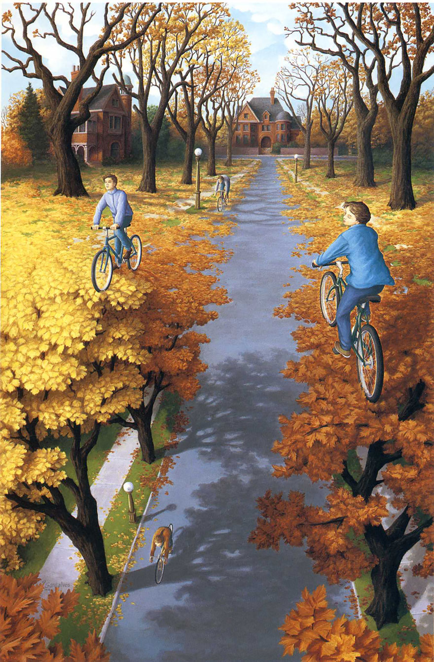 Magic Realism Paintings Rob Gonsalves 01
