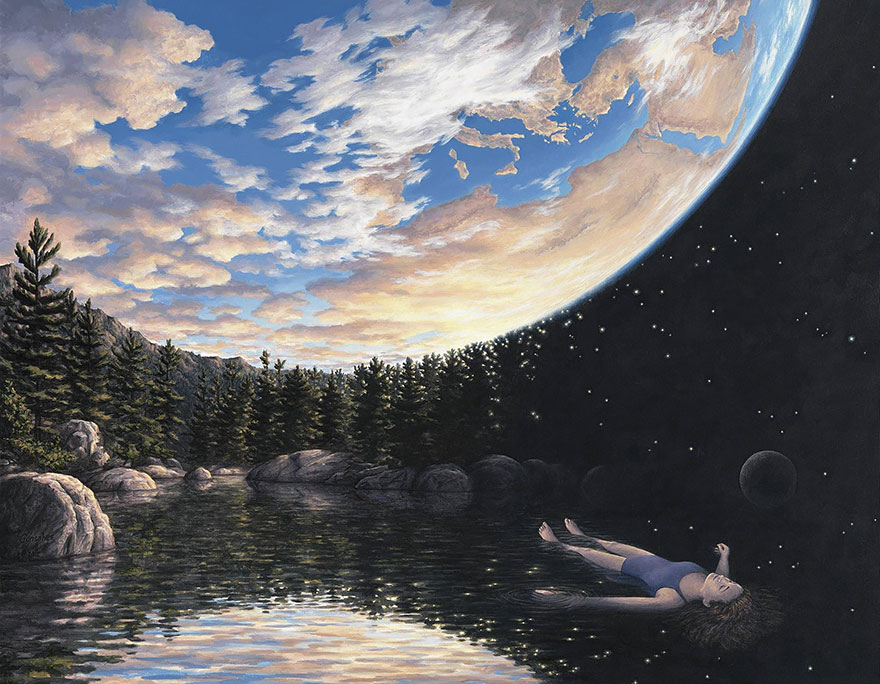 Magic Realism Paintings Rob Gonsalves 05