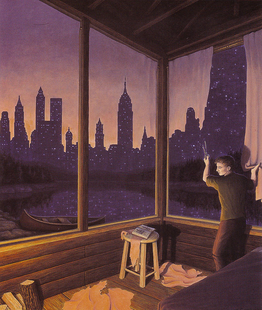 Magic Realism Paintings Rob Gonsalves 13