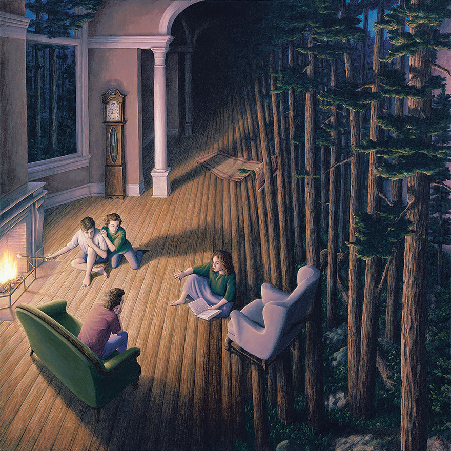 Magic Realism Paintings Rob Gonsalves 19