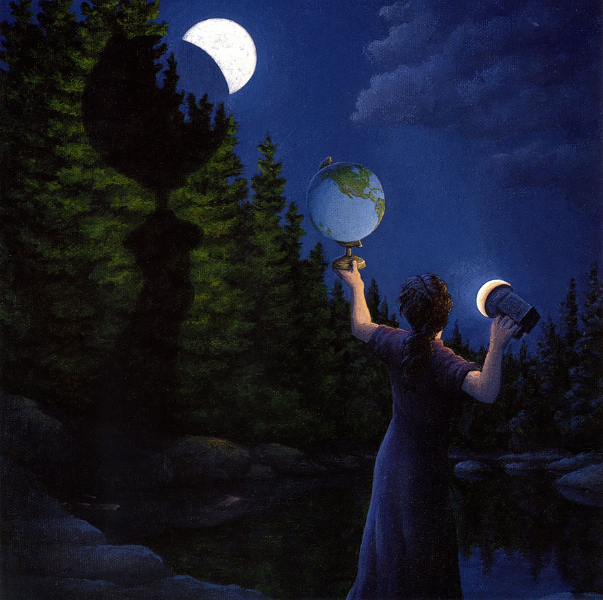 Magic Realism Paintings Rob Gonsalves 20