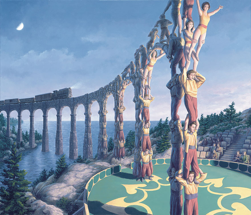 Magic Realism Paintings Rob Gonsalves 24