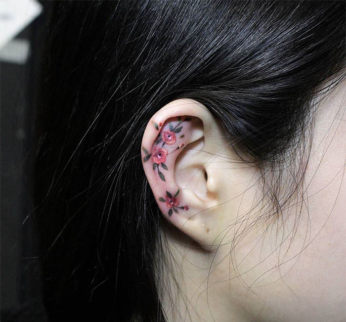 Ear Tattoos 07