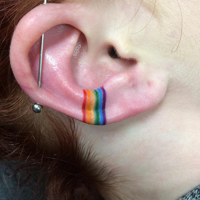Ear Tattoos 11