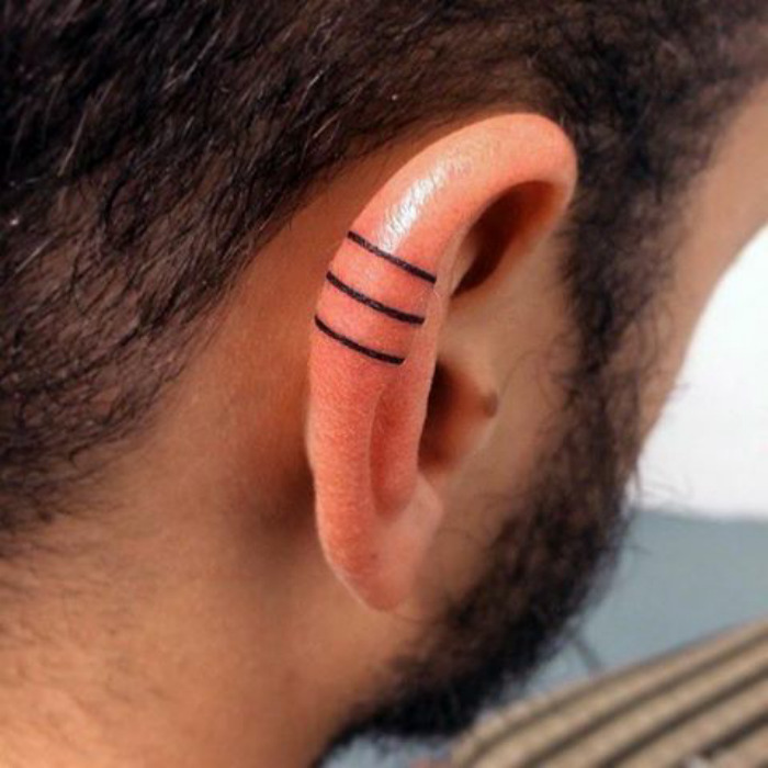 Ear Tattoos 26
