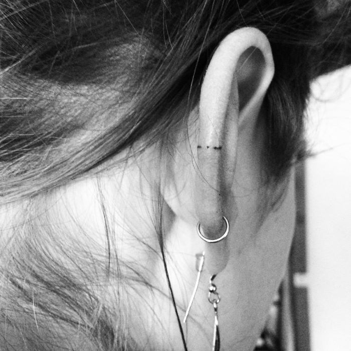Ear Tattoos 36