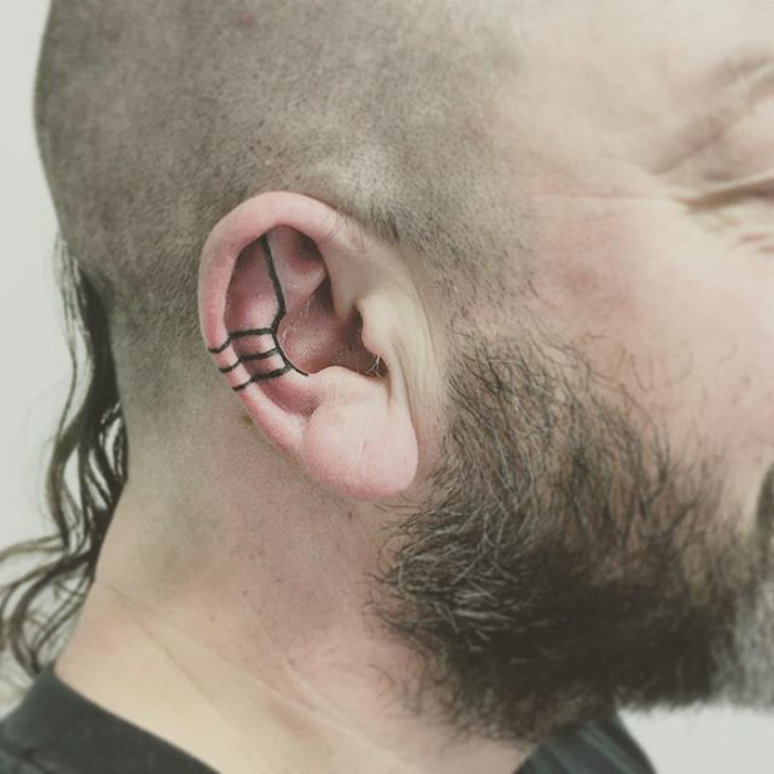 Ear Tattoos 40