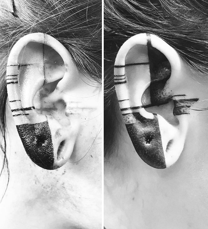 Ear Tattoos 41