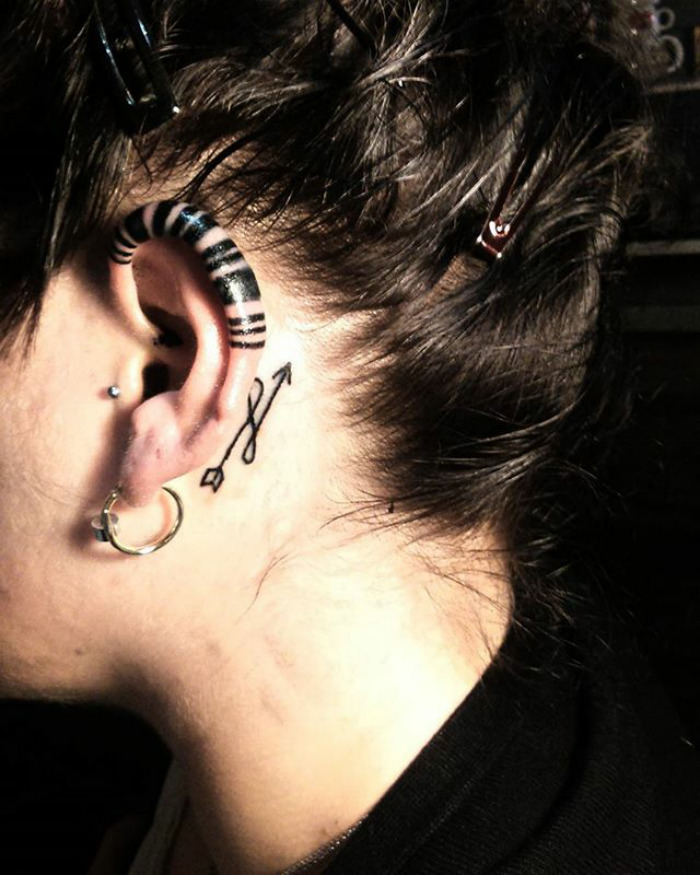 Ear Tattoos 42