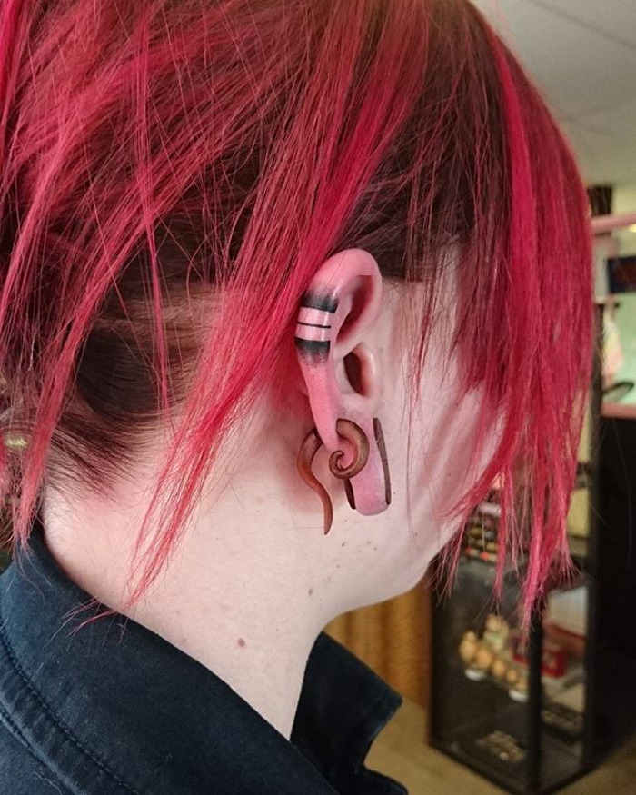 Ear Tattoos 46