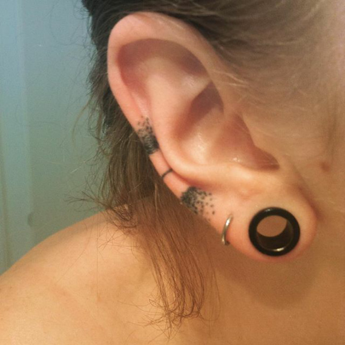 Ear Tattoos 48