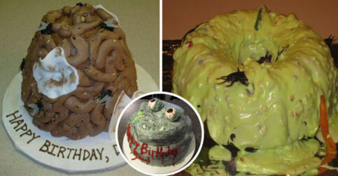 25 hilariously crazy birthday cakes that might be seen disgusting to you