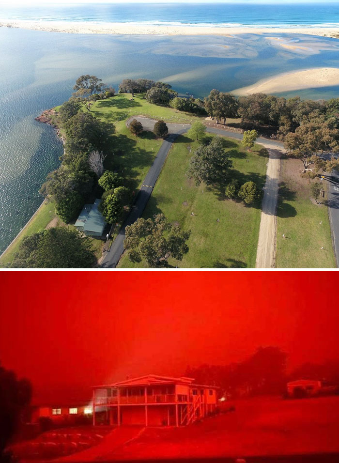 Bushfire Damage Before After Australia 15