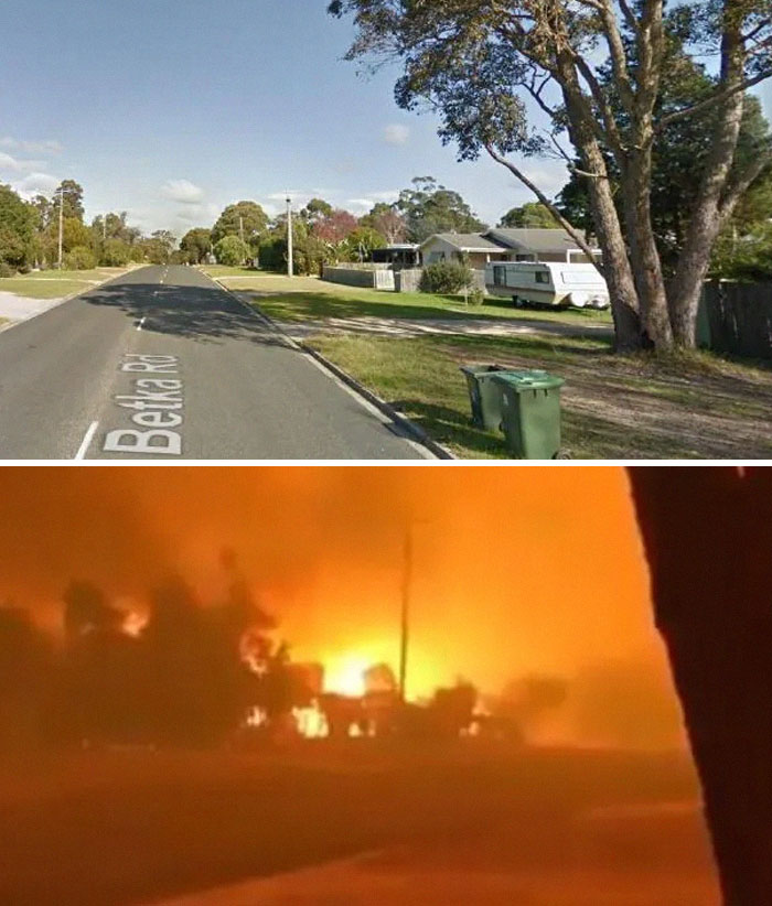 Bushfire Damage Before After Australia 17