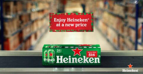 ស្រាបៀរ Heineken®​ អបអរឆ្នាំថ្មី ២០២២ ដោយផ្ដល់នូវការបញ្ចុះតម្លៃដ៏ពិសេស