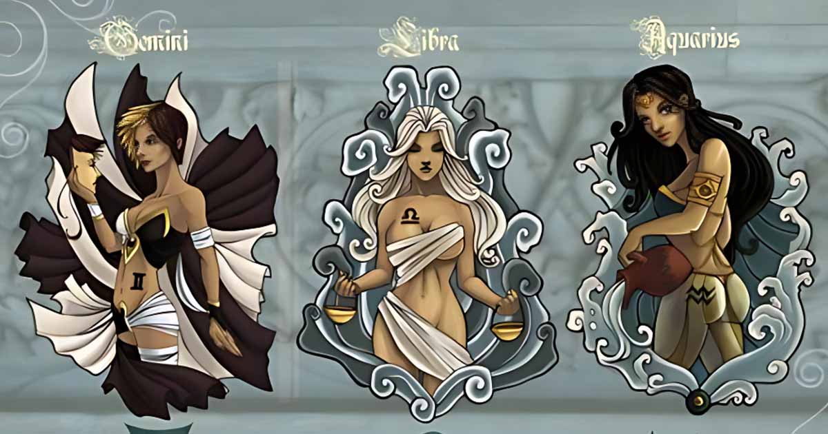 General Characteristics of Air Zodiac Signs—Gemini, Libra, and Aquarius—