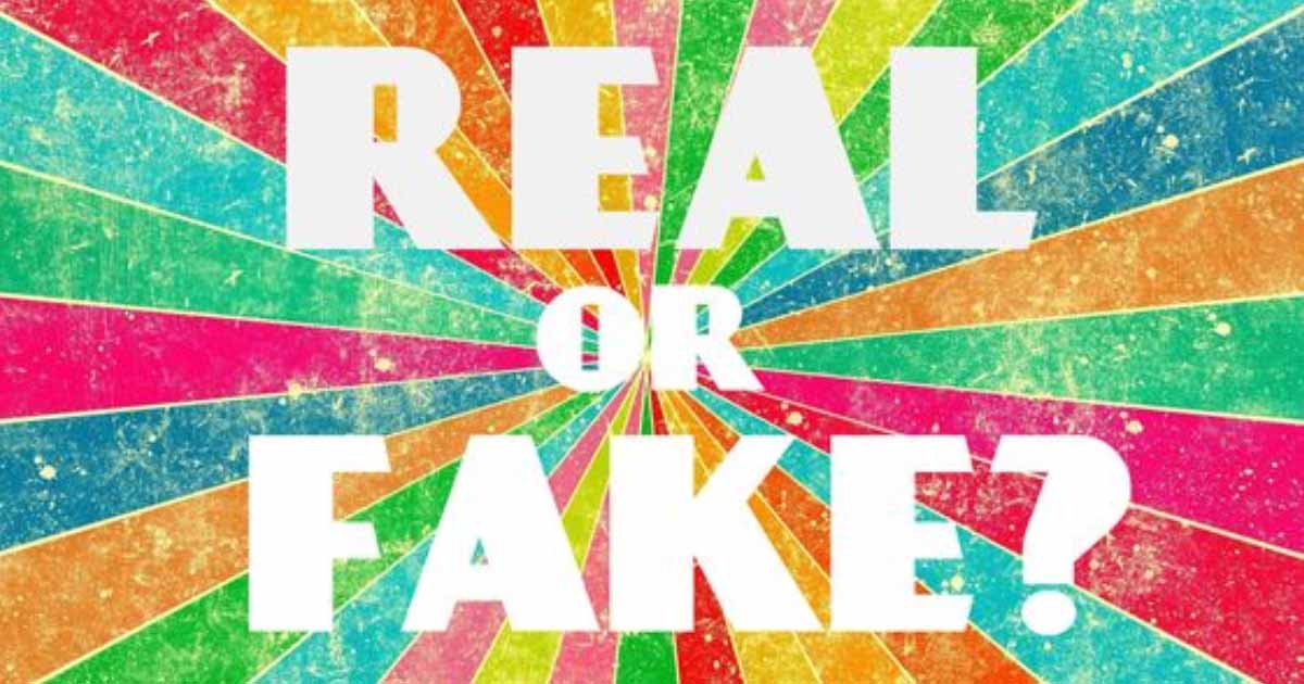 Understanding the distinction between true and fake in various contexts