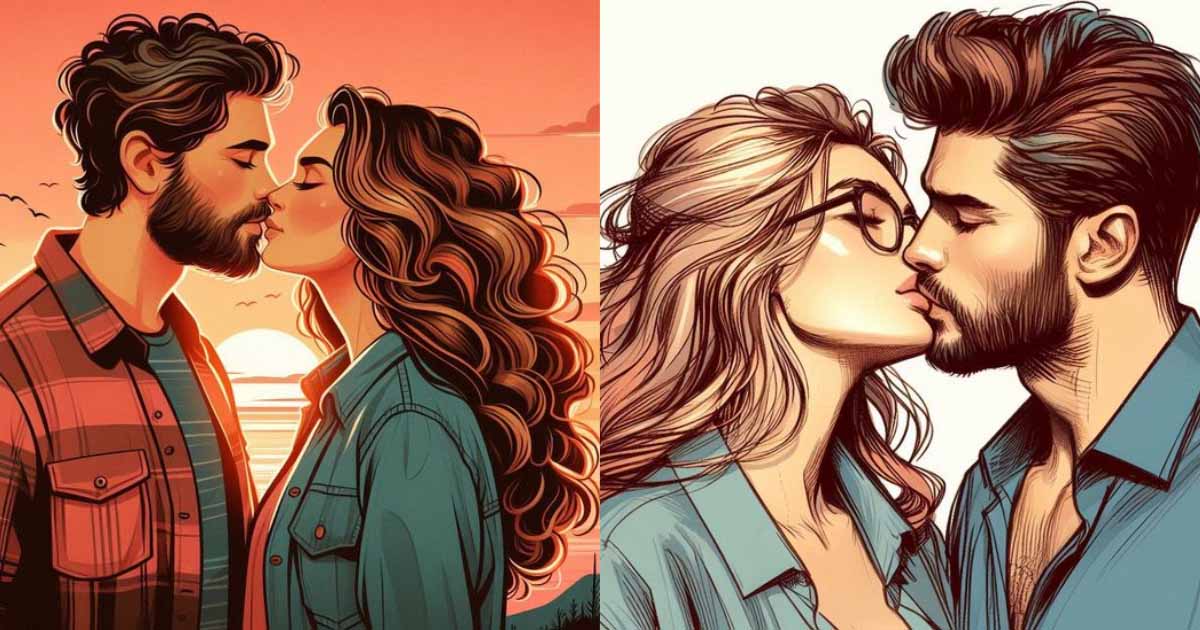 Here are 8 steps to Kiss A Man and Make Him Feel Special
