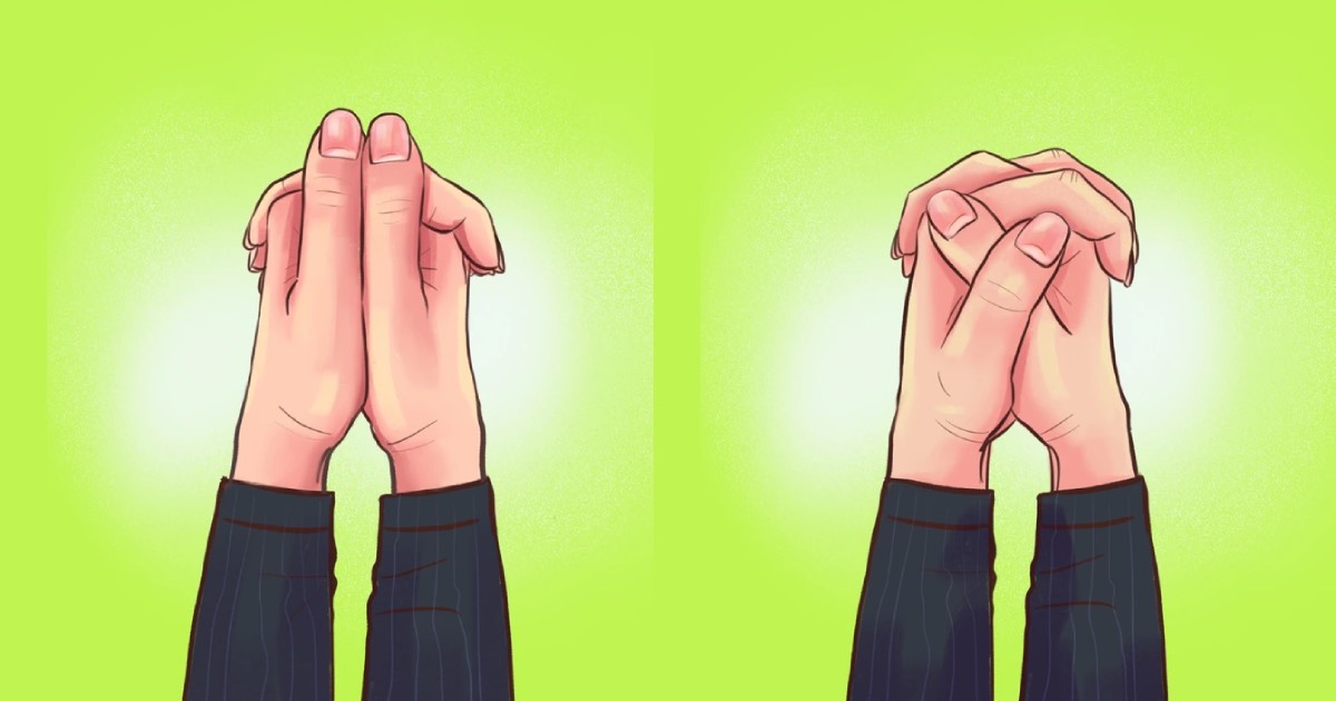 The Way You Cross Your Fingers Shows What Kind of Person You Are