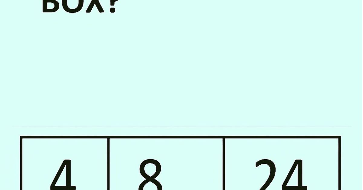 To determine the missing number in the box, let’s analyze the pattern in the numbers given: