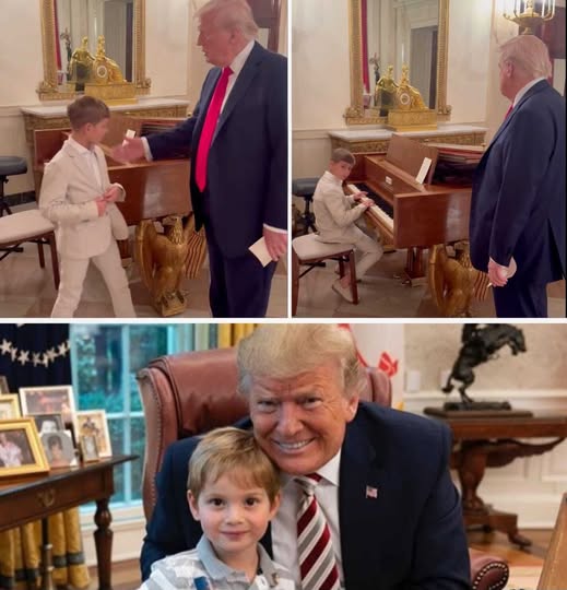 Ivanka Trump Shares Heartwarming Video of Son Theo Playing Piano for Donald Trump at the White House