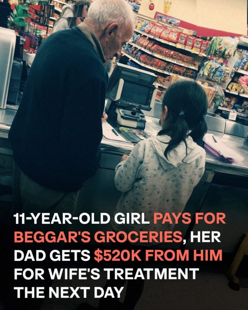 11-Year-Old Girl Pays for Beggar’s Groceries, Her Dad Gets 0K the Next Day for Mom’s Treatment 11-Year-Old Girl Pays for Beggar’s Groceries, Her Dad Gets 0K the Next Day for Mom’s Treatment