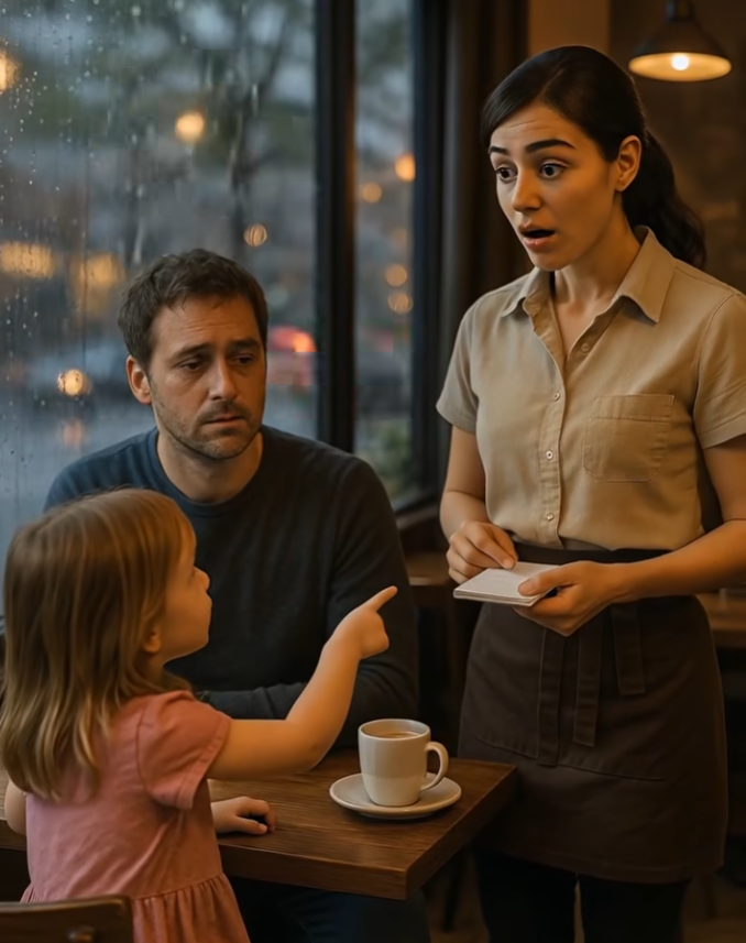 “Daddy… That Waitress Looks Just Like Mommy” – The Day Everything Changed