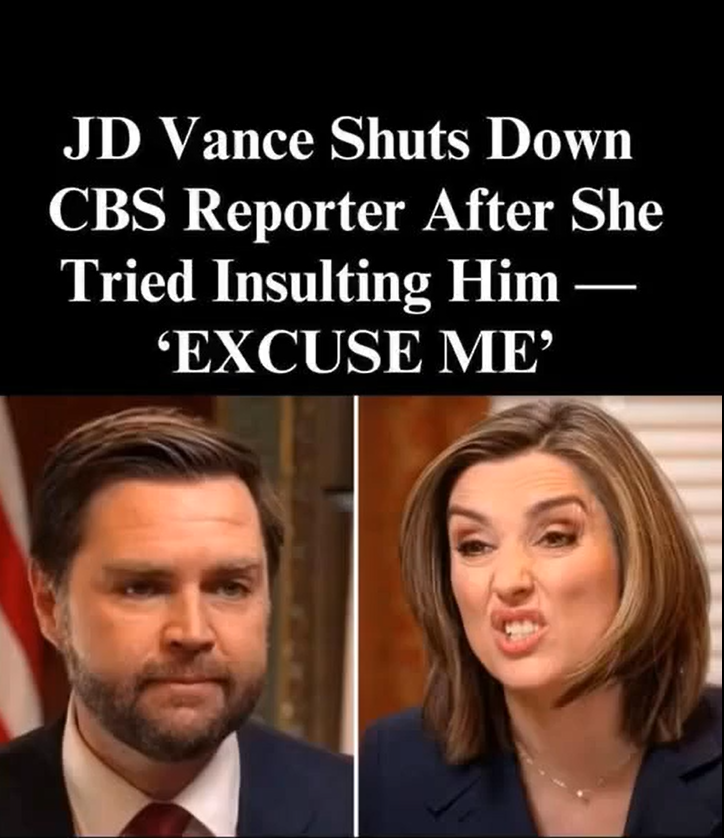 JD Vance Clashes with CBS Anchor Over Tulsi Gabbard Nomination — “She’s the Right Person to Fix Intelligence Services”