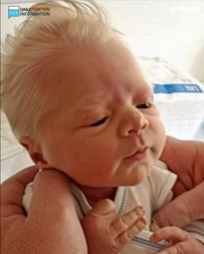 Baby Born With Snow-White Hair Stuns Doctors and Parents in Hungary