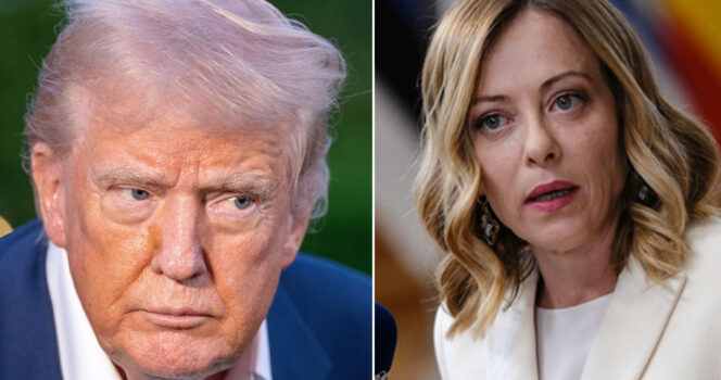 Italy’s PM Giorgia Meloni Rolls Her Eyes at Trump During White House Meeting – Clip Goes Viral