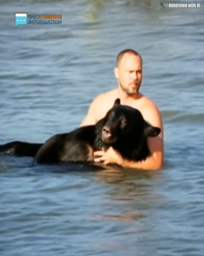 A 400-Pound Black Bear Was Drowning in the Ocean—Until One Man Risked His Life to Save It