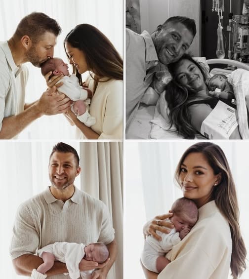 Tim Tebow and Wife Demi-Leigh Welcome Baby Girl Daphne Reign – See First Photos and Name Meaning