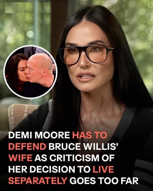 Demi Moore Supports Emma Heming After Bruce Willis Moved to Second Home for Dementia Care