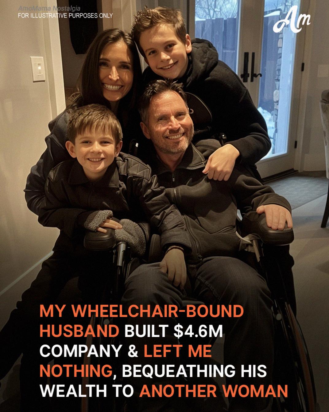Disabled Entrepreneur Builds .6M Company — But His Wife and Kids Inherit Nothing After His Death