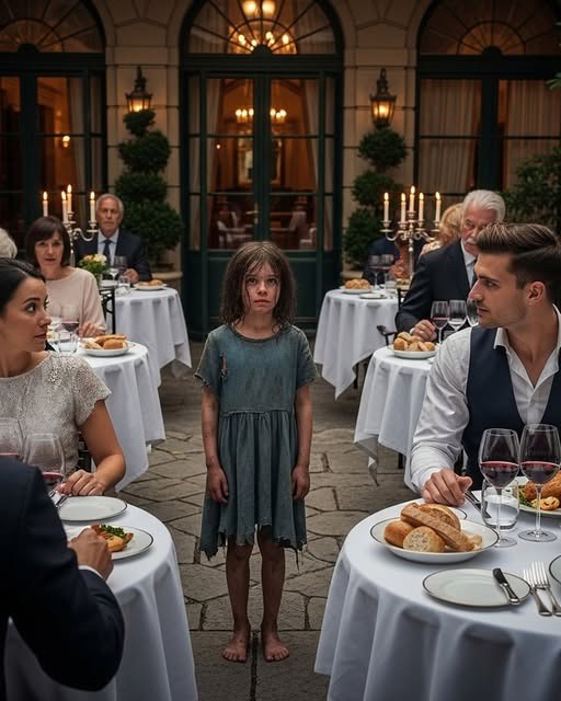 “Sir… Can I Eat With You?” — A Homeless Girl’s Question That Changed a Millionaire’s Life Forever