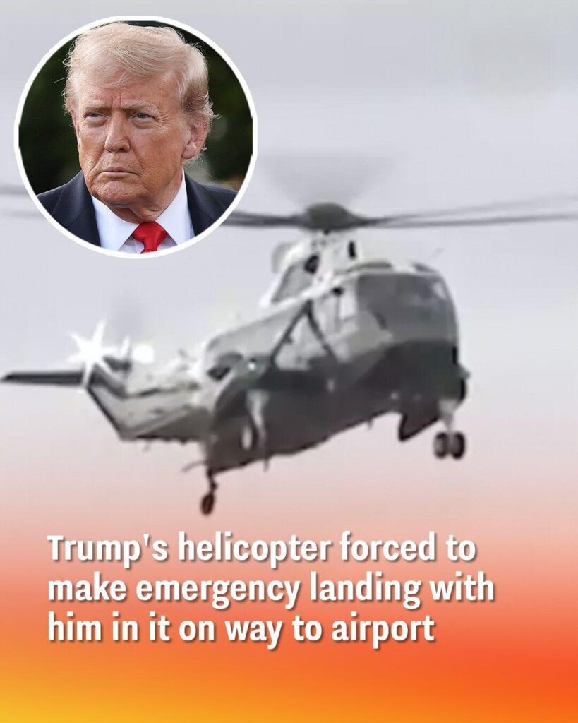 Marine One Makes Emergency Landing in UK During Presidential Visit Marine One Makes Emergency Landing in UK During Presidential Visit