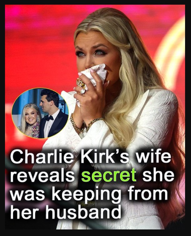 Secret Between Husband and Wife Finally Revealed at Charlie Kirk’s Memorial