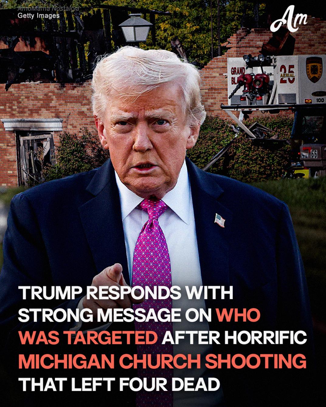 Michigan Church Shooting Leaves 4 Dead — Suspect Identified as Ex-Marine, Trump Responds