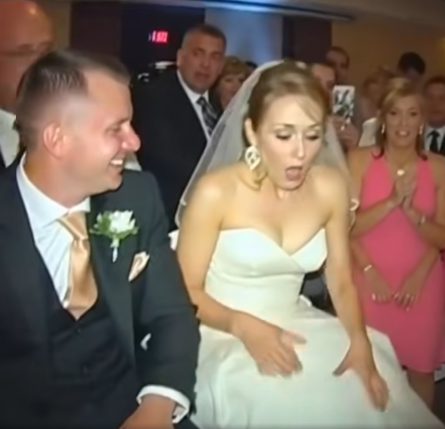 Something Moved Under the Bride’s Dress — Guests Were Left Speechless