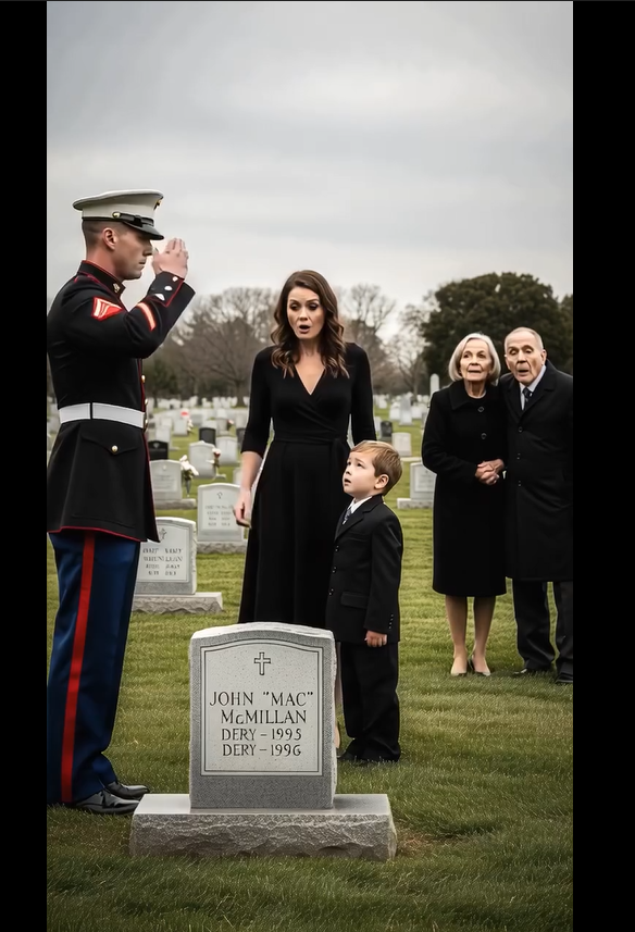 At My Husband’s Grave, a Soldier Revealed a Secret That Changed Everything We Believed