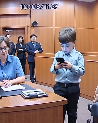 Brave 8-Year-Old Shocks Courtroom with Recording That Changes Custody Battle