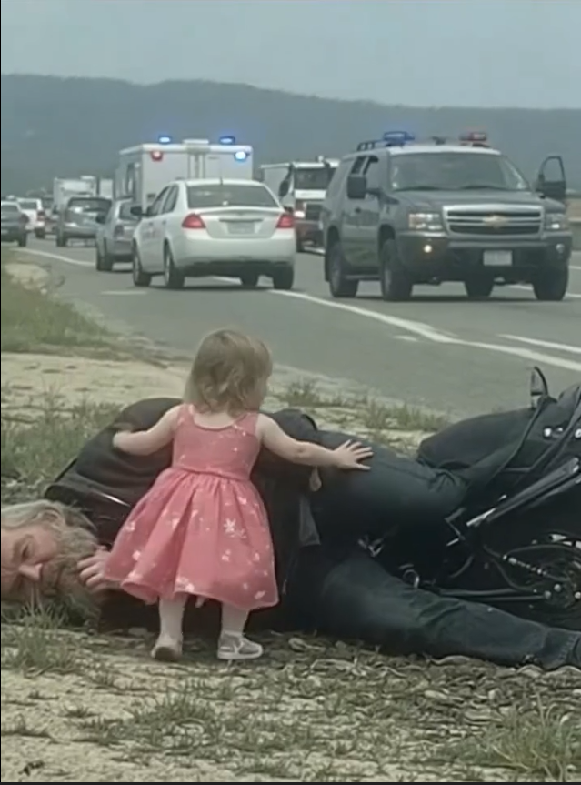 Little Girl in Princess Dress Saves Biker’s Life After Mysterious Dream Warning
