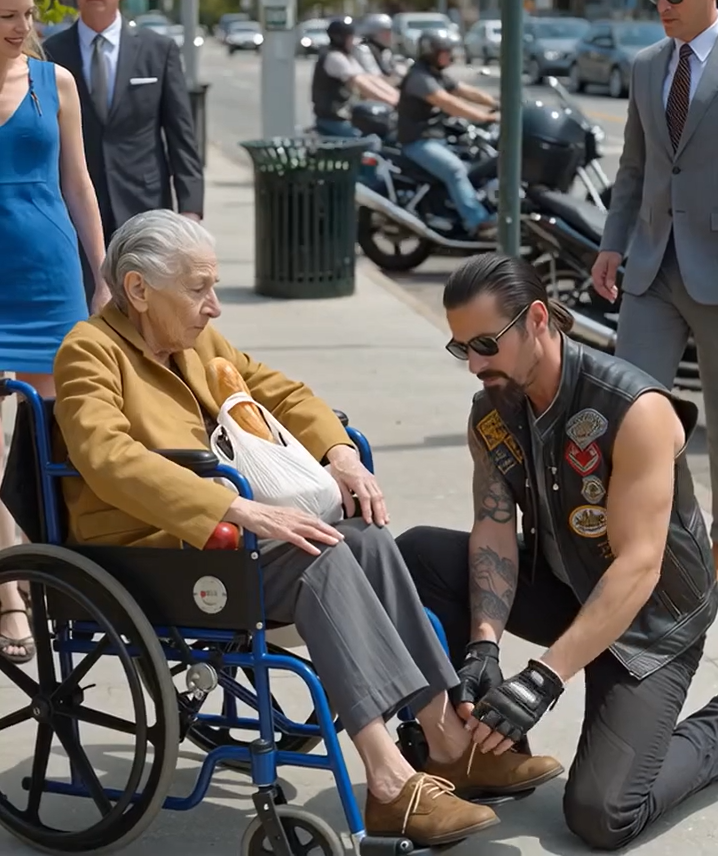 Elderly Mother Abandoned by Her Son Finds a New Family in Unexpected Biker Club