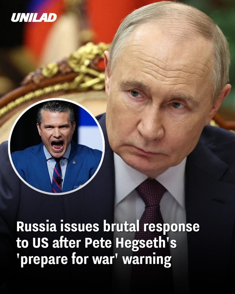 Russia Fires Back After Pete Hegseth’s ‘Prepare for War’ Warning to America Russia Fires Back After Pete Hegseth’s ‘Prepare for War’ Warning to America