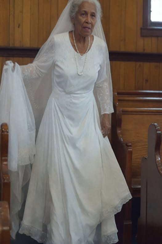 70-Year-Old Woman in Wedding Dress Stuns Mourners at Funeral With Hidden Love Story