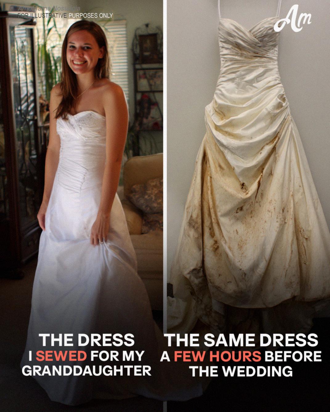 Grandmother Saves Wedding After Dress Is Sabotaged Hours Before Ceremony