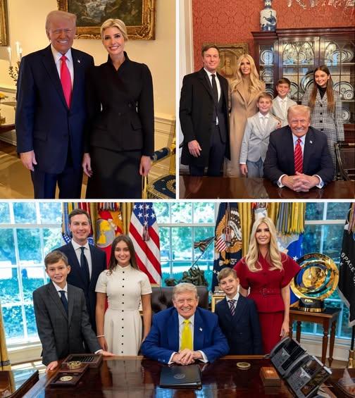 Ivanka Trump and Daughter Arabella Shine in Matching White House Appearance