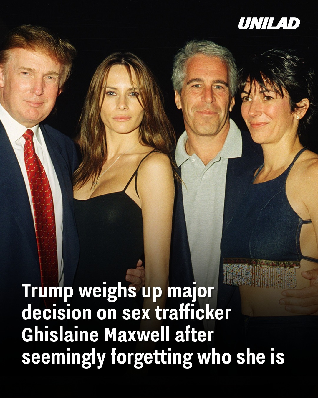 Trump Weighs Pardon Decision on Ghislaine Maxwell After Forgetting Who She Is