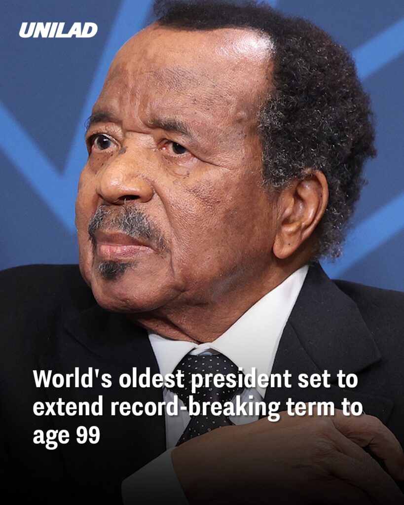 World’s Oldest President Paul Biya May Rule Cameroon Until Age 99 – Extends Historic 43-Year Term World’s Oldest President Paul Biya May Rule Cameroon Until Age 99 – Extends Historic 43-Year Term